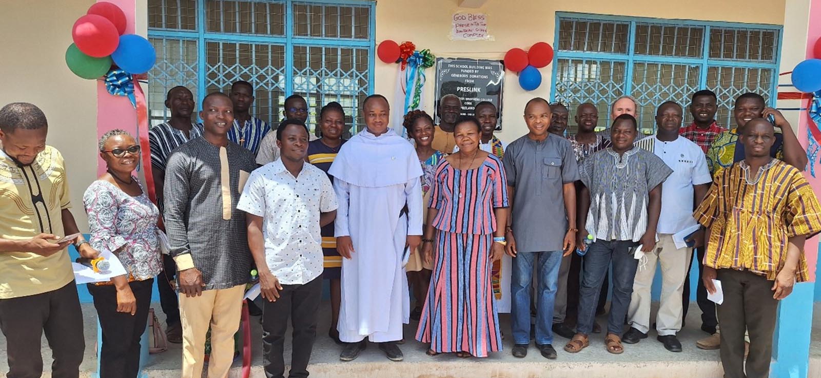 Blessing of new Kindergarten block, Presentation School, Bolgatanga, Ghana