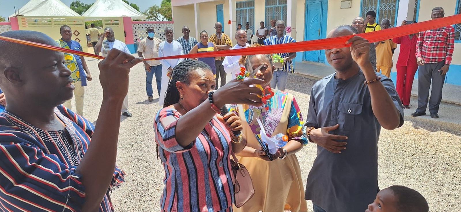 Blessing of new Kindergarten block, Presentation School, Bolgatanga, Ghana