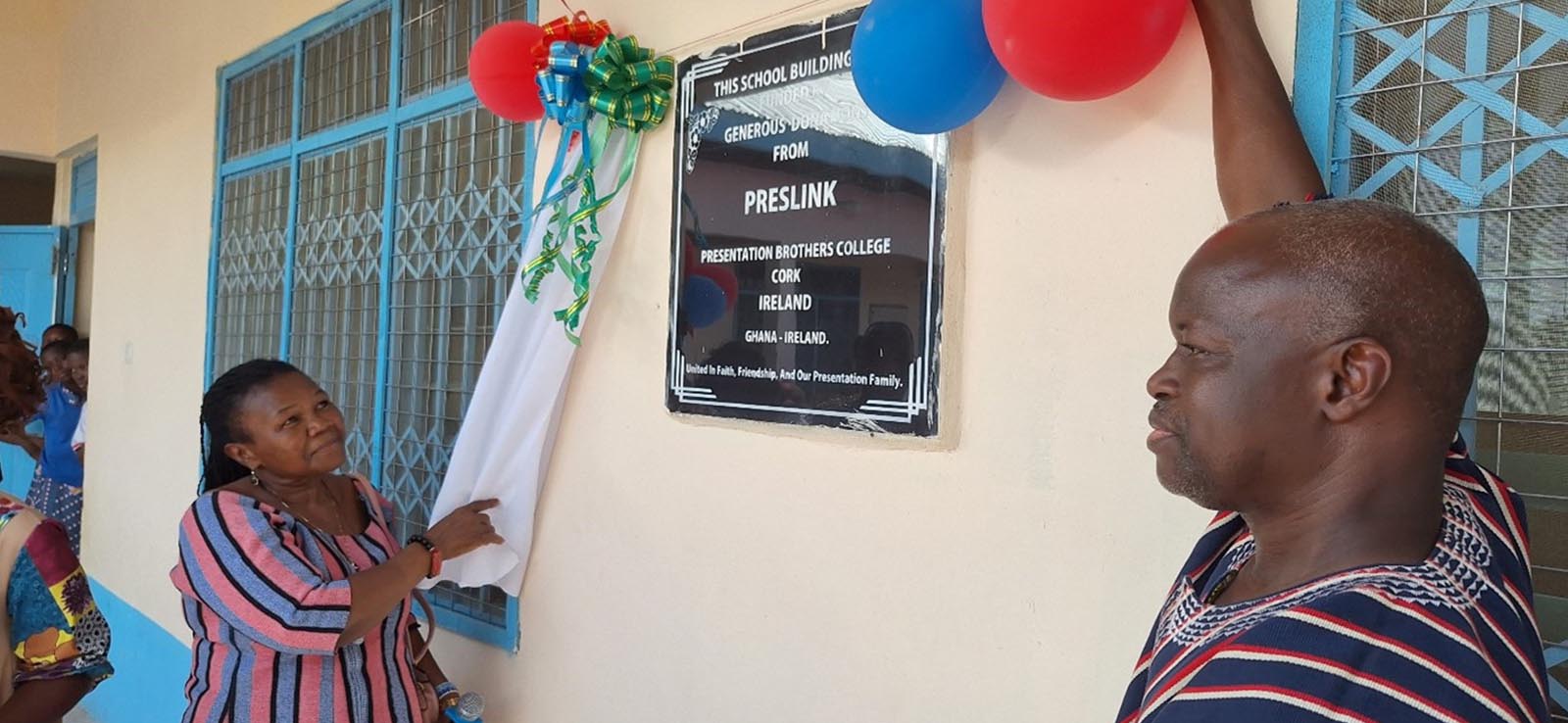 Blessing of new Kindergarten block, Presentation School, Bolgatanga, Ghana